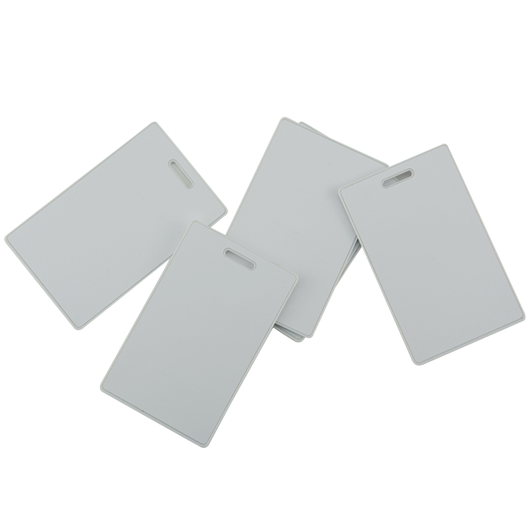 125Khz TK4100/EM4100 LF Proximity Clamshell RFID Card For Access Control