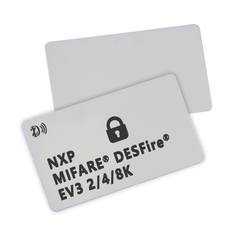 13.56MHz Encryption EAL5+ MIFARE DESFire EV3 Blank RFID Card