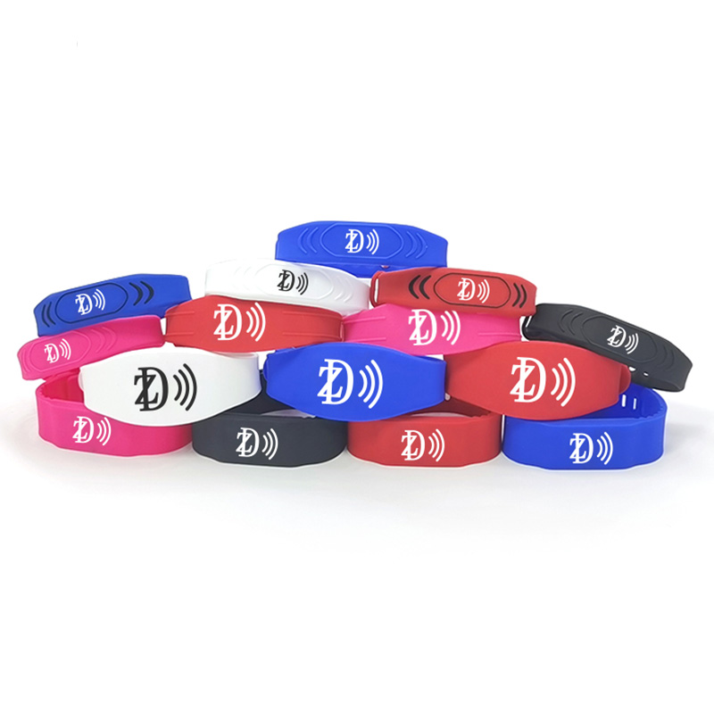 13.56MHz Silicone Smart RFID Wristband