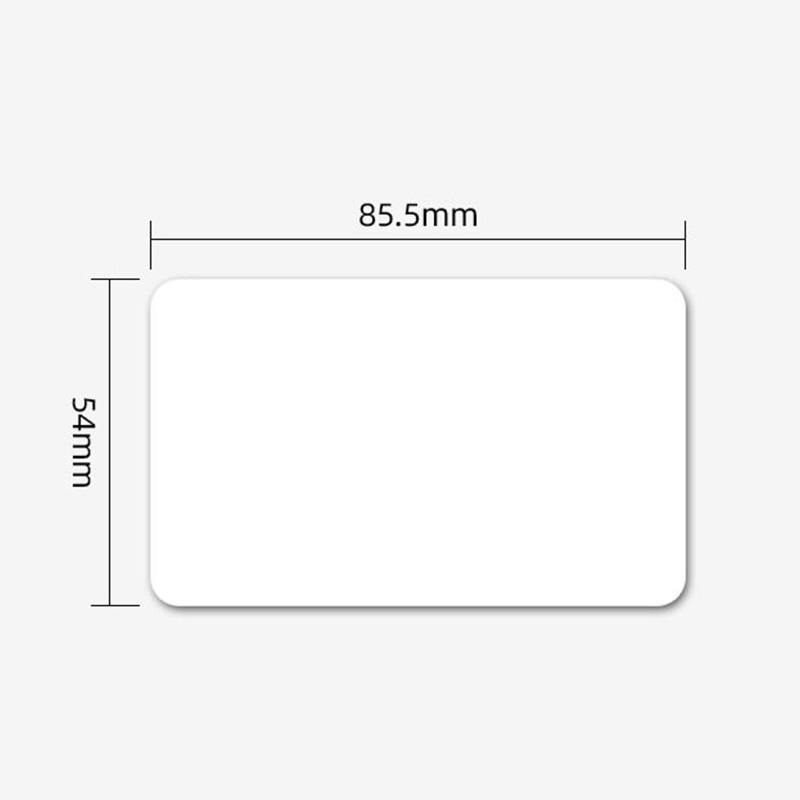 13.56Mhz Contactless MIFARE Classic 1K Blank RFID Card For Themral Transfer Printer