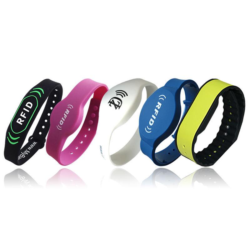 13.56MHz Silicone Smart RFID Wristband