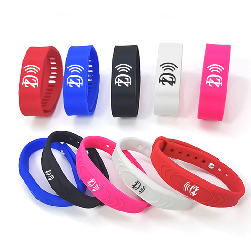 13.56MHz Silicone Smart RFID Wristband