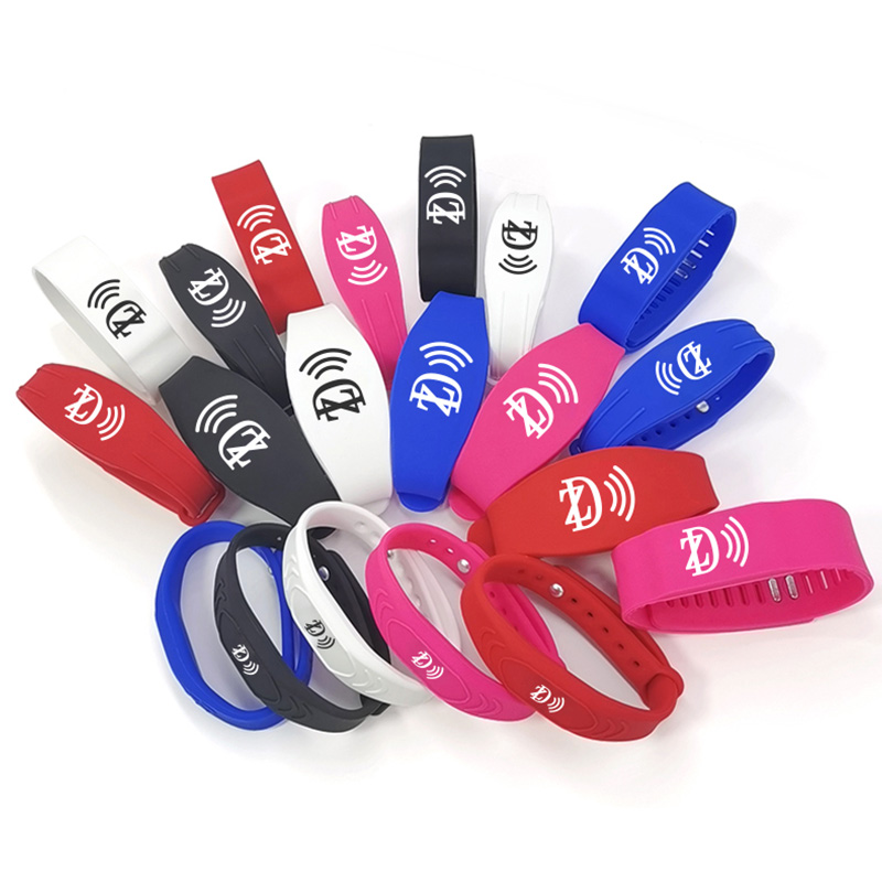 13.56MHz Silicone Smart RFID Wristband