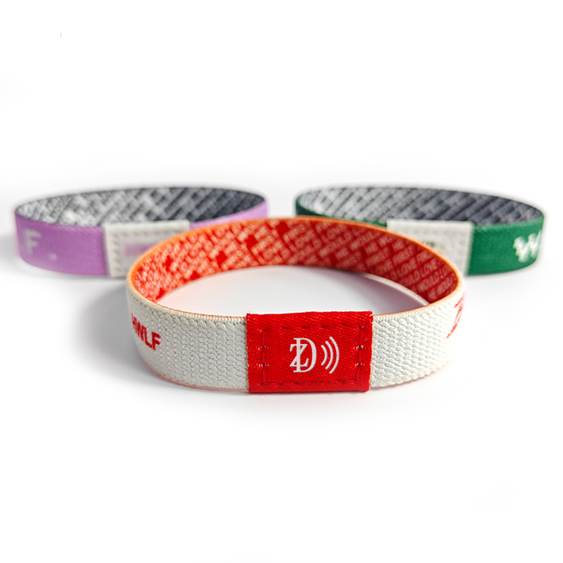 Writable Elastic NFC Wristband