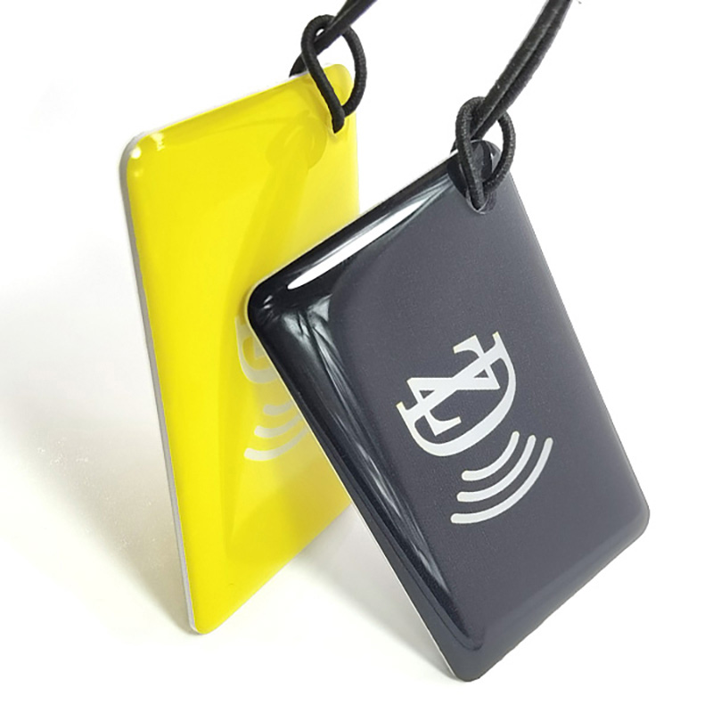 RFID Epoxy Keychain Door KeyTag