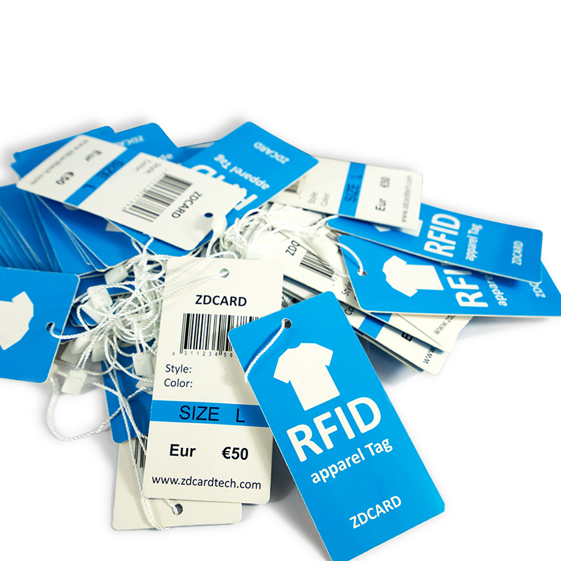 Printable Passive UHF RFID Clothing Hanger Tag