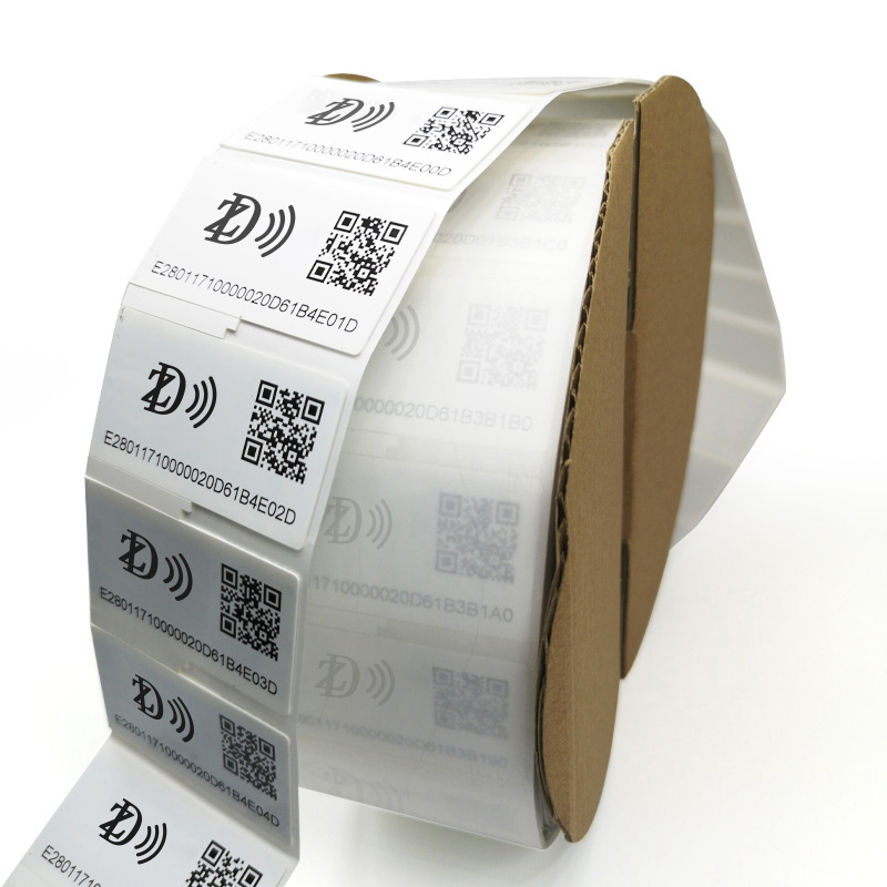 Customized Printable 860-960Mhz Flexible on Metal Label