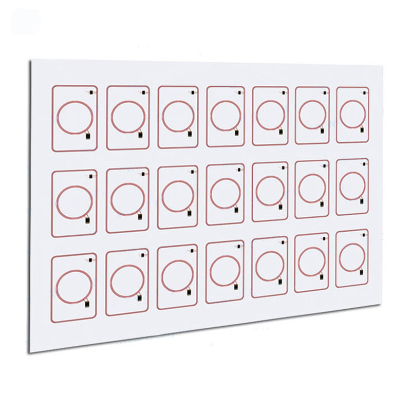 Custom RFID Prelam PVC/PC Inlay Sheet for Card