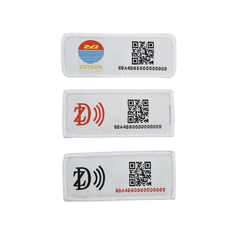 CMYK Printing Laser Number RFID UHF Garment Tag