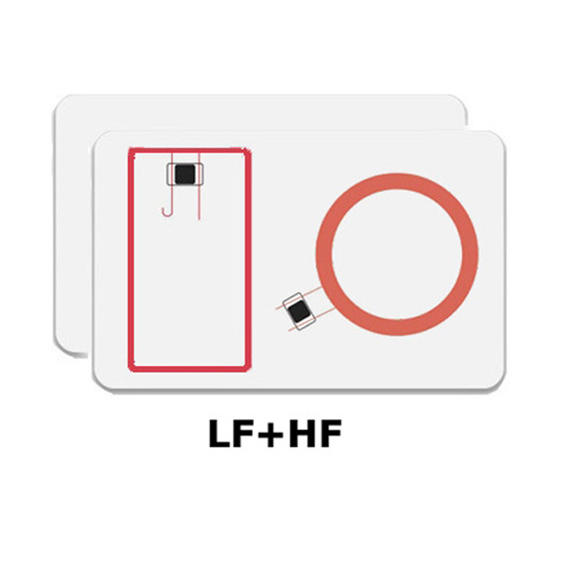 Dual Frequency LF+HF RFID Card