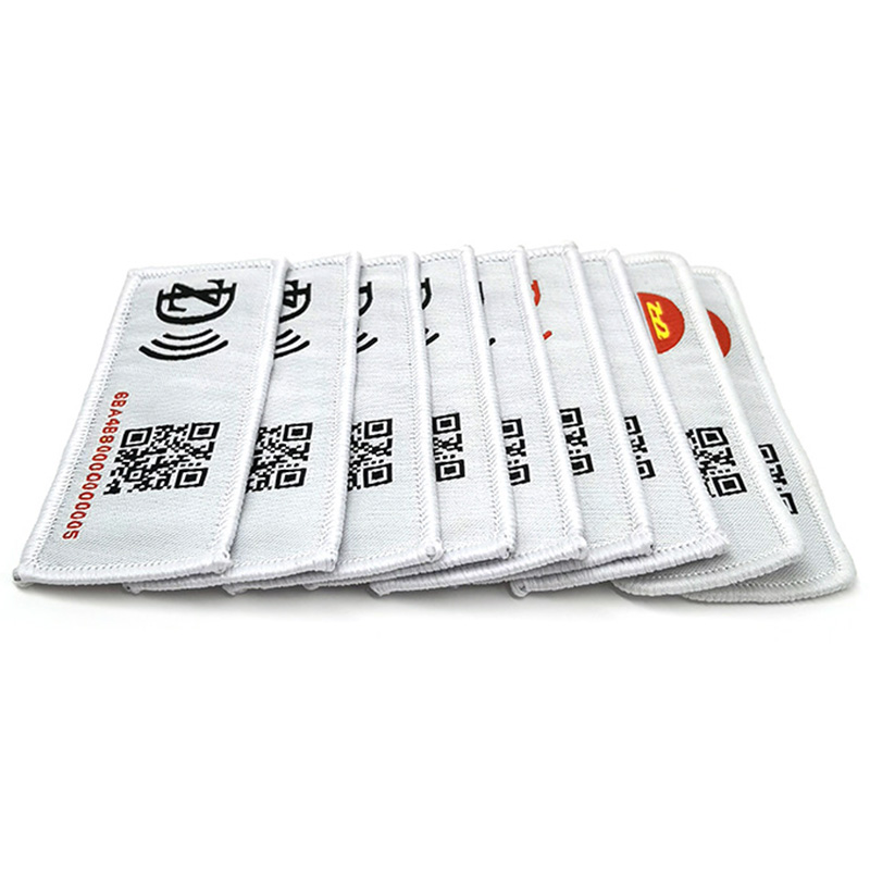 CMYK Printing Laser Number RFID UHF Garment Tag