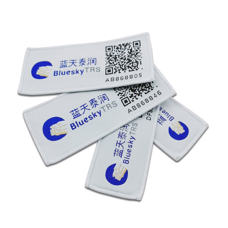 Customized QR Code Eyelet RFID Laundry Tag