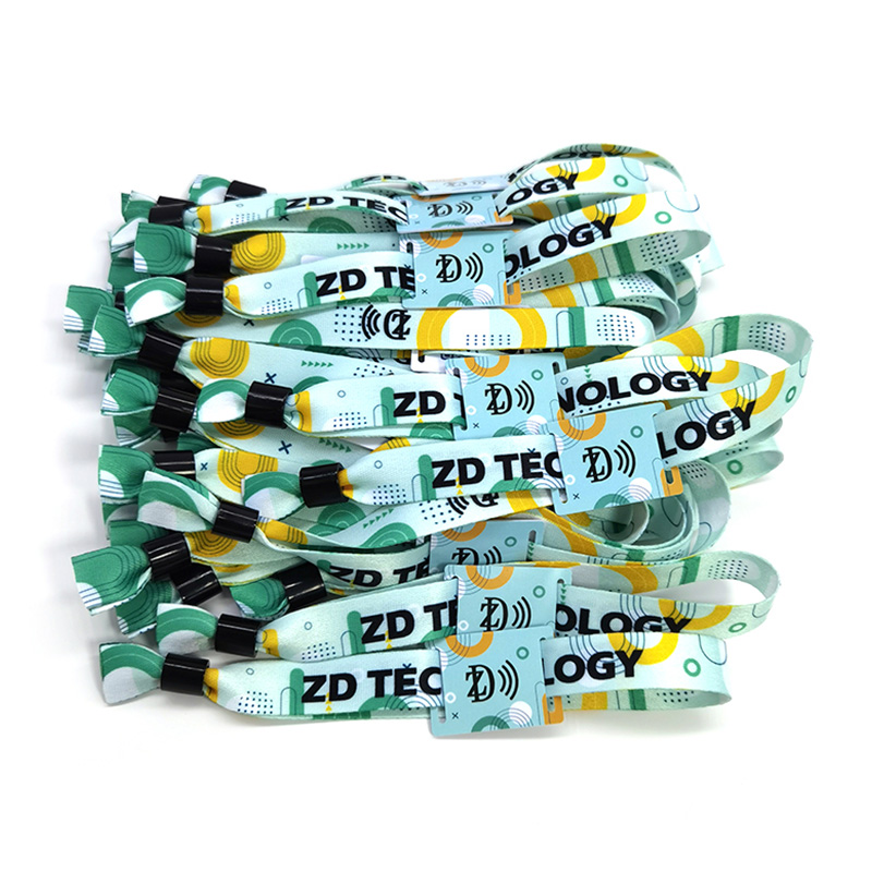 Customized Woven Bracelet NFC Wristband