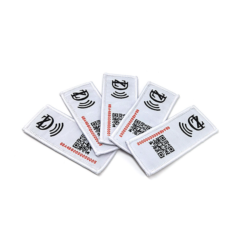 CMYK Printing Laser Number RFID UHF Garment Tag