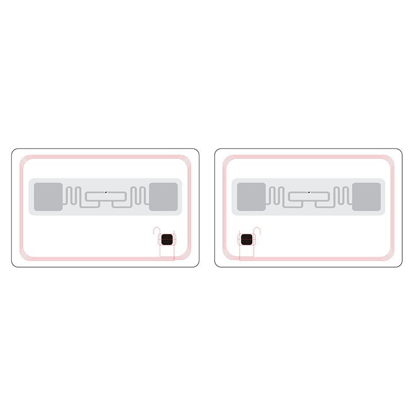 Dual Frequency HF+UHF RFID Card