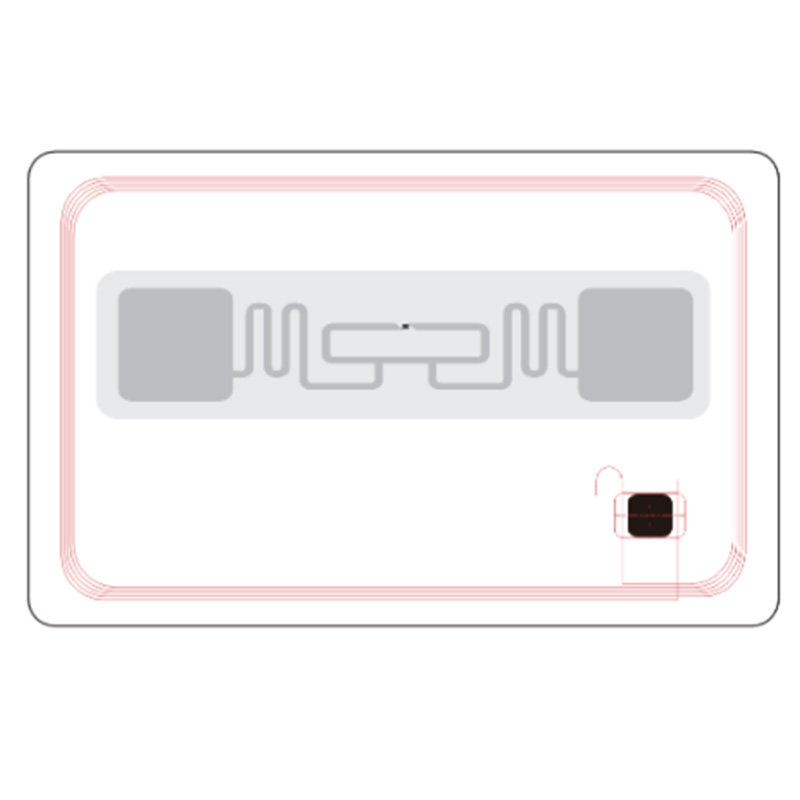 Dual Frequency HF+UHF RFID Card