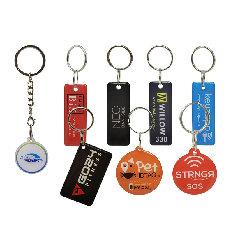 Manufacture Programmable RFID Epoxy Keychain