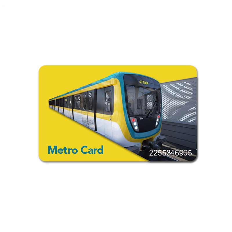 13.56MHz customized printing Encryption EAL5+ MIFARE DESFire EV2/EV3  RFID Card for public transportation