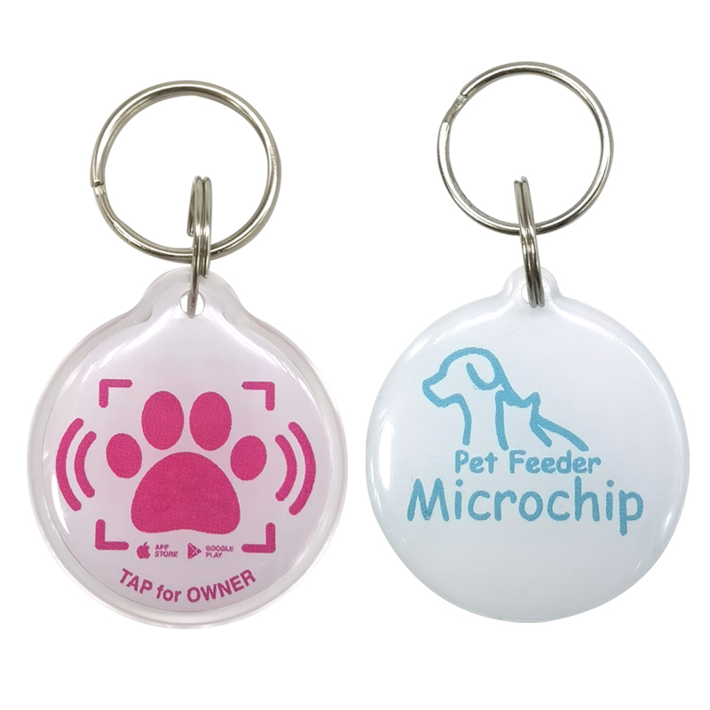 NFC Programmable NFC Pet Dog Cat Epoxy Tag