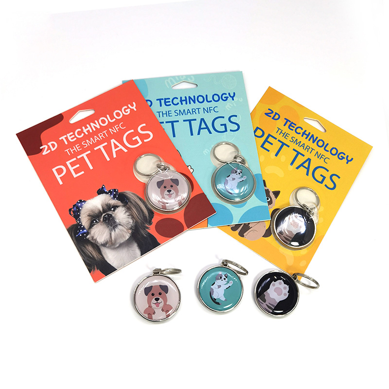 Blister Packing NTAG 213 Pet NFC Tag for Lost and Found