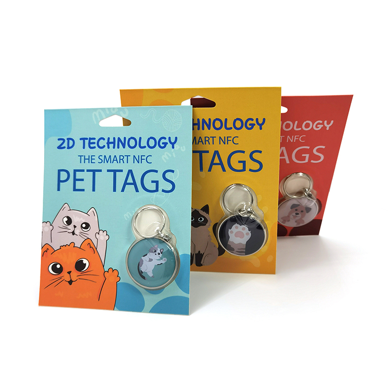 Blister Packing NTAG 213 Pet NFC Tag for Lost and Found