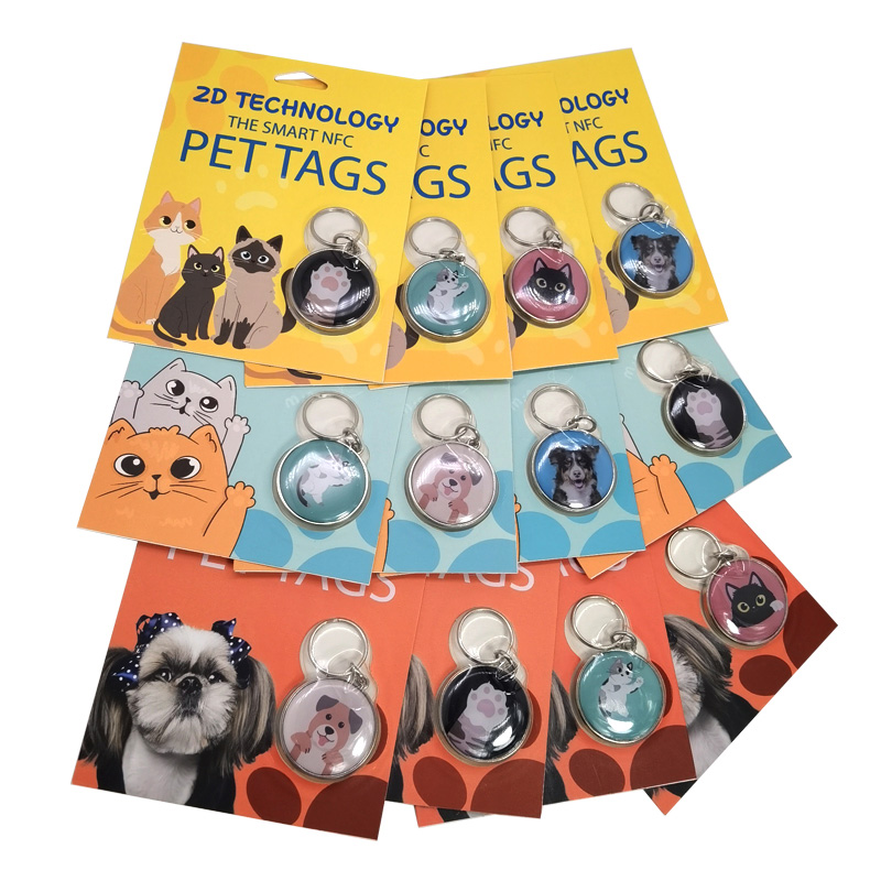 Blister Packing NTAG 213 Pet NFC Tag for Lost and Found
