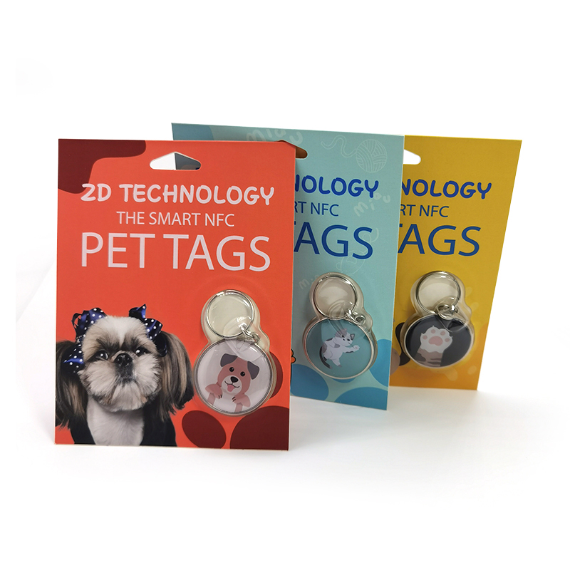 Blister Packing NTAG 213 Pet NFC Tag for Lost and Found