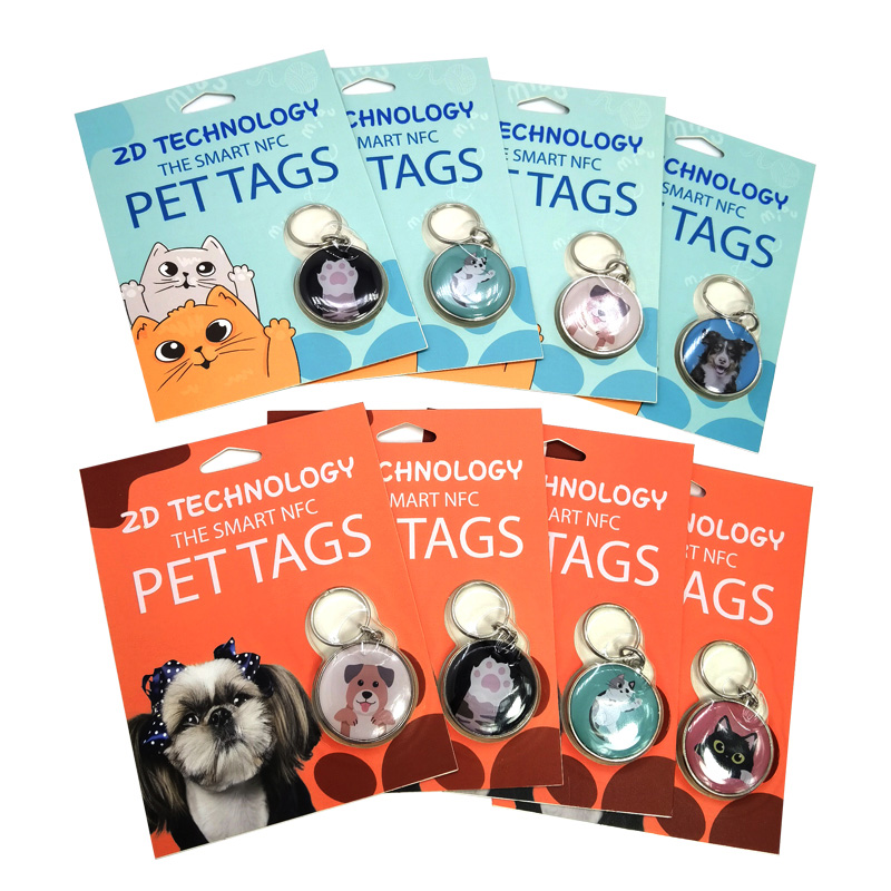 Blister Packing NTAG 213 Pet NFC Tag for Lost and Found