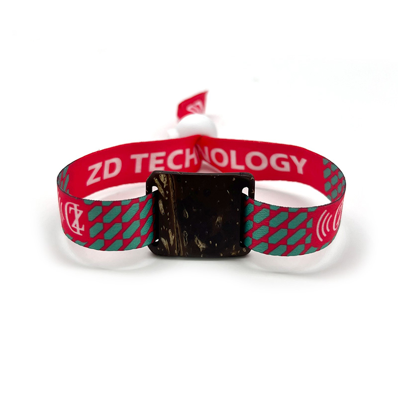 Recycled Coconut Shells NFC Wristband