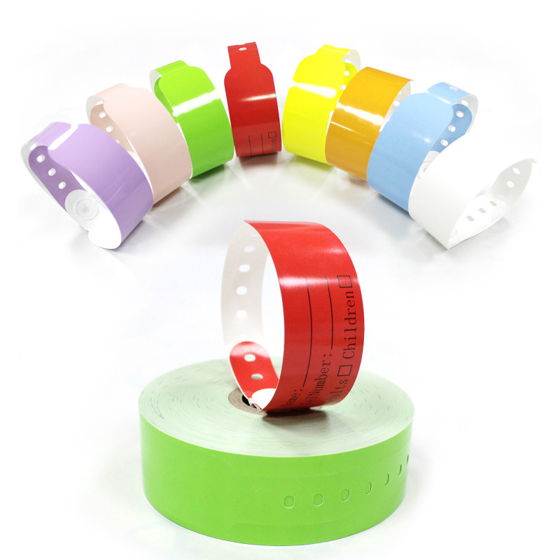 Wristband Custom UHF U8/U9 RFID Tag Thermal Wristband