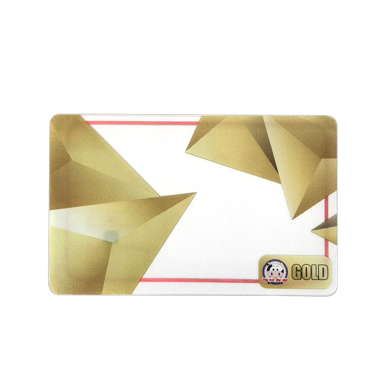 Customzied Printing NTAG213 PVC Transparent Business  Card