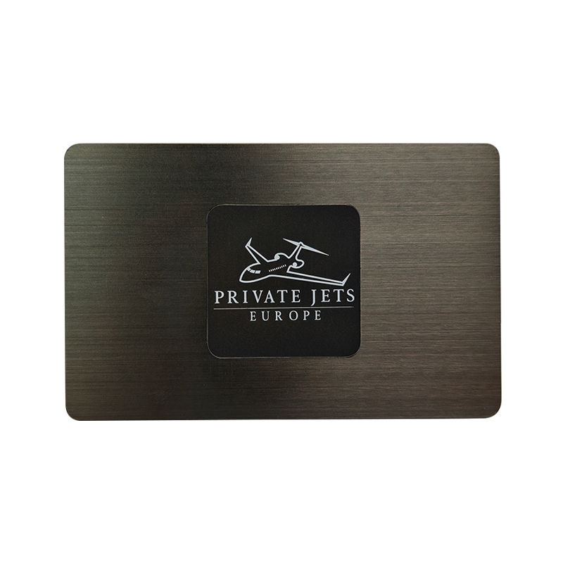 Customized LOGO Matte NTAG213 NTAG215 NTAG216 Business NFC Metal Card