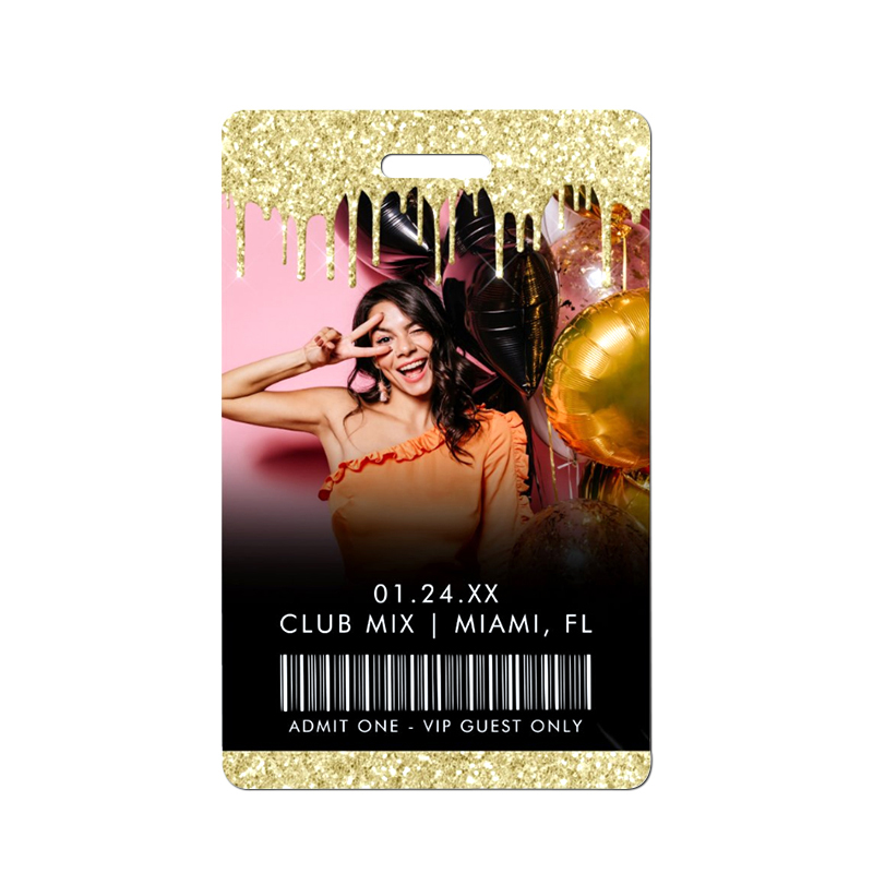 Custom VIP Pass Badge MIFARE Ultralight EV1  Festival  Event ID Badge