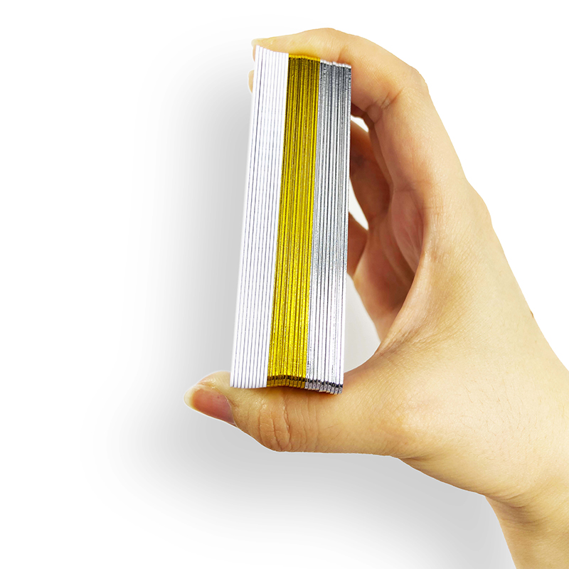 Golden/Sliver Hot Stamping EdgeNTAG424DNA Security Payment  Card