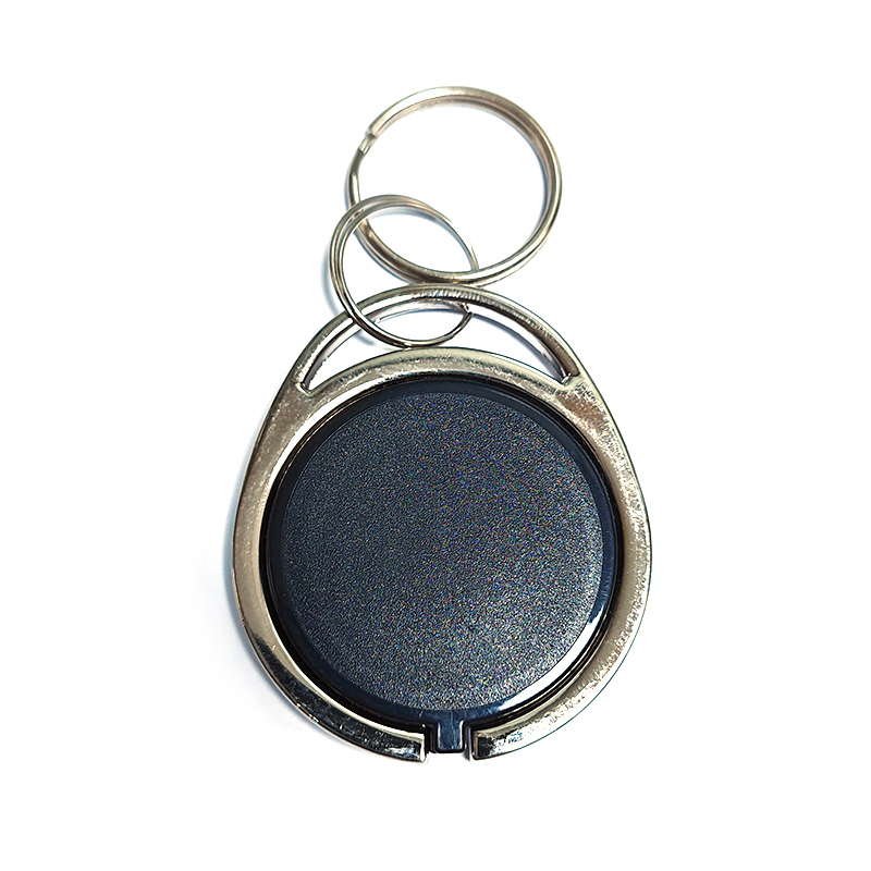  Metal Edge NFC Keyfob DESFIRE EV1/2/3 RFID ABS Keychain