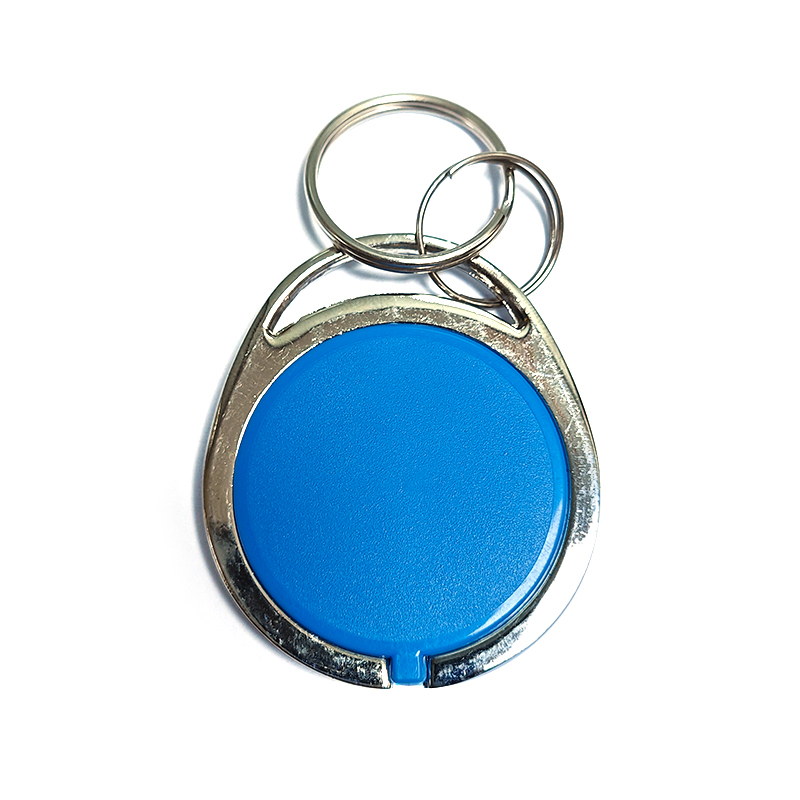  Metal Edge NFC Keyfob DESFIRE EV1/2/3 RFID ABS Keychain