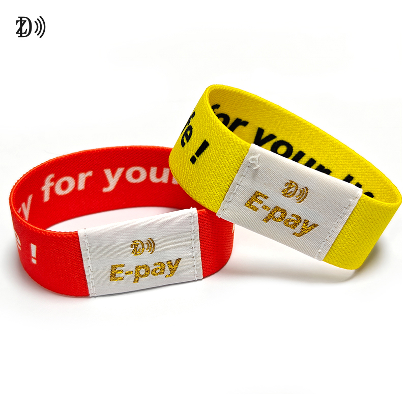 New Arrival Bracelets Polyester Woven Elastic Wrist Band 