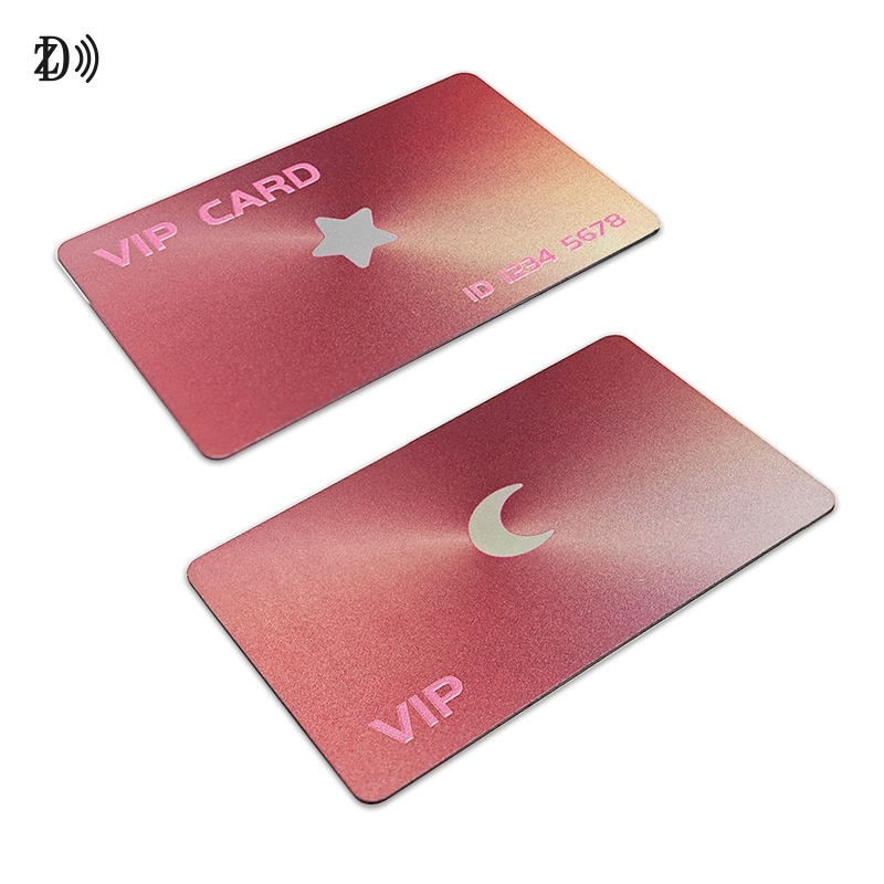 Custom Holographic RFID Business Card Printing PVC NFC ID Smart Card