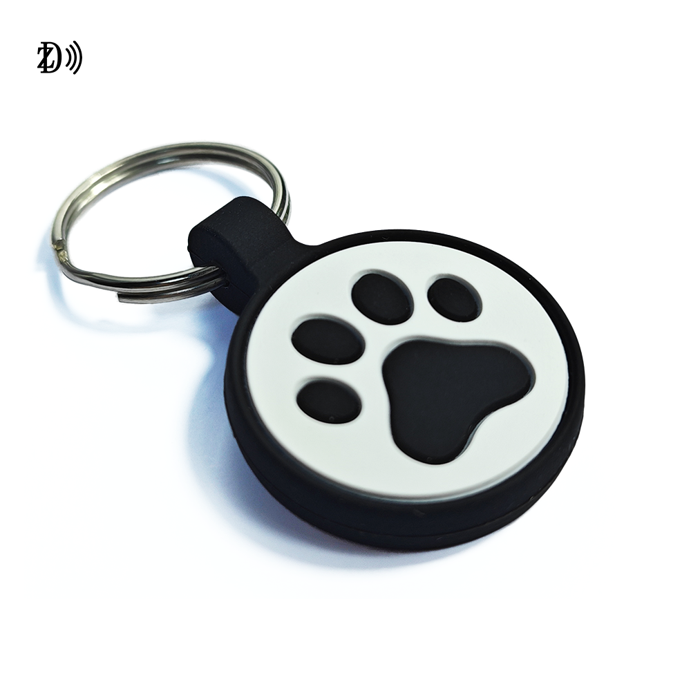 QR Code Silicone Pet ID Tag