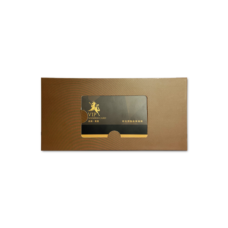 Custom Printing Cardboard Gift Card with Paper Card Holder
