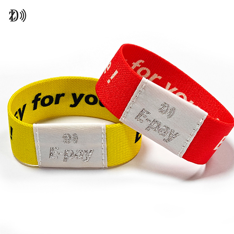 New Arrival Bracelets Polyester Woven Elastic Wrist Band 