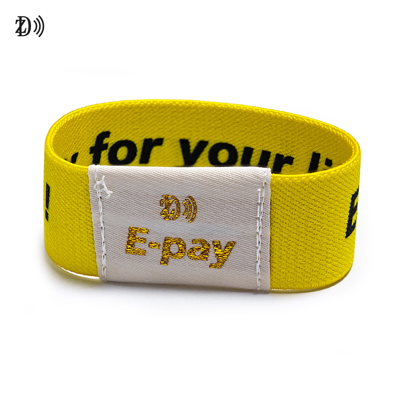 New Arrival Bracelets Polyester Woven Elastic Wrist Band 