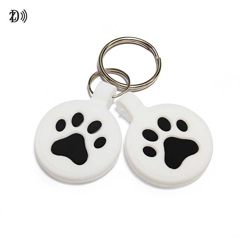 QR Code Silicone Pet ID Tag