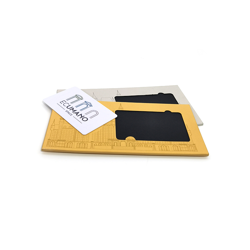 Printed Custom RFID Paper Package 13.56MHz NFC Chip Gift Card RFID Gift Box Package