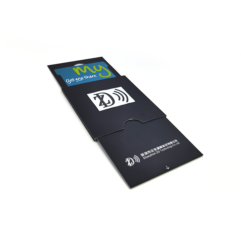 Hot sale Plastic Card  Custom Telescopic card sleeve Membership Gift Card