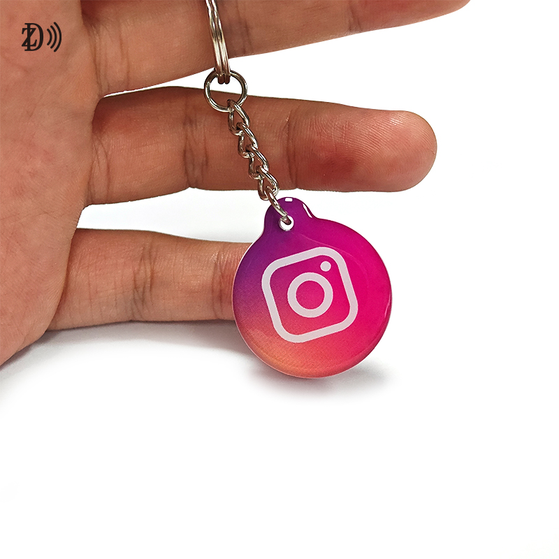  Social Media NFC Epoxy Tag 