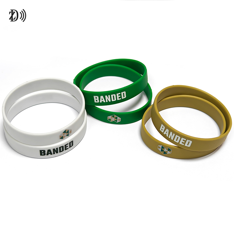 Thin NFC Silicone Bracelet