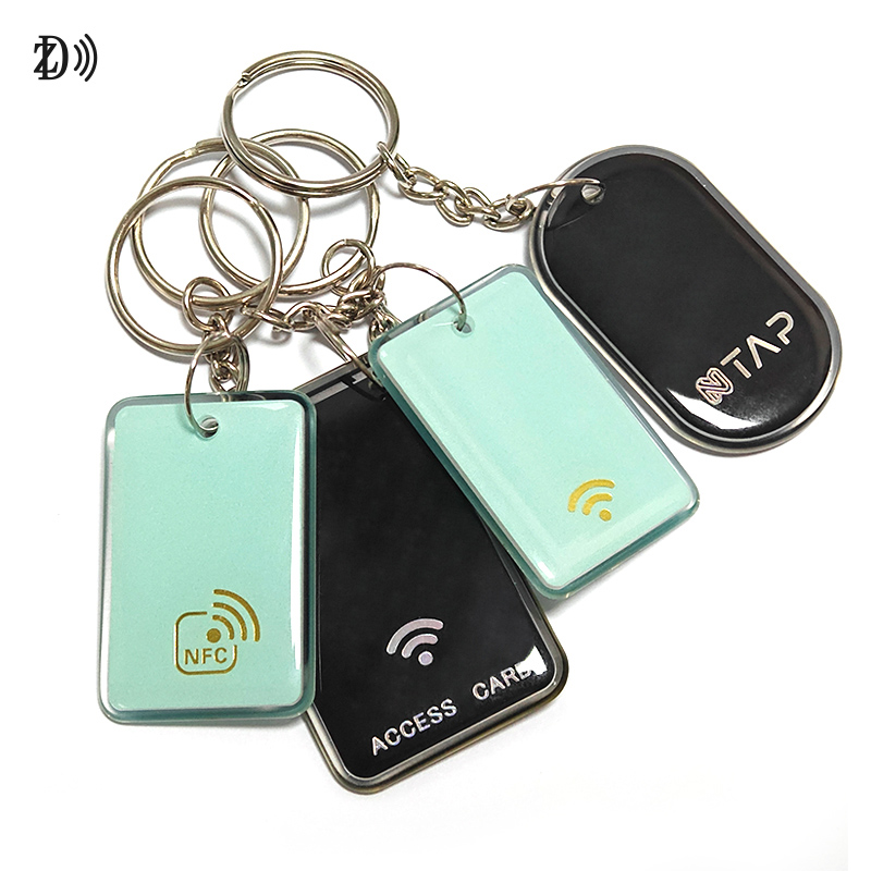 Custom Hologram LOGO Epoxy Keyfob