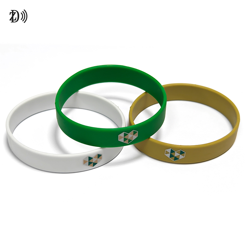 Thin NFC Silicone Bracelet