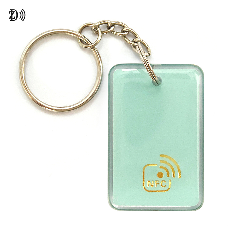 Custom Hologram LOGO Epoxy Keyfob